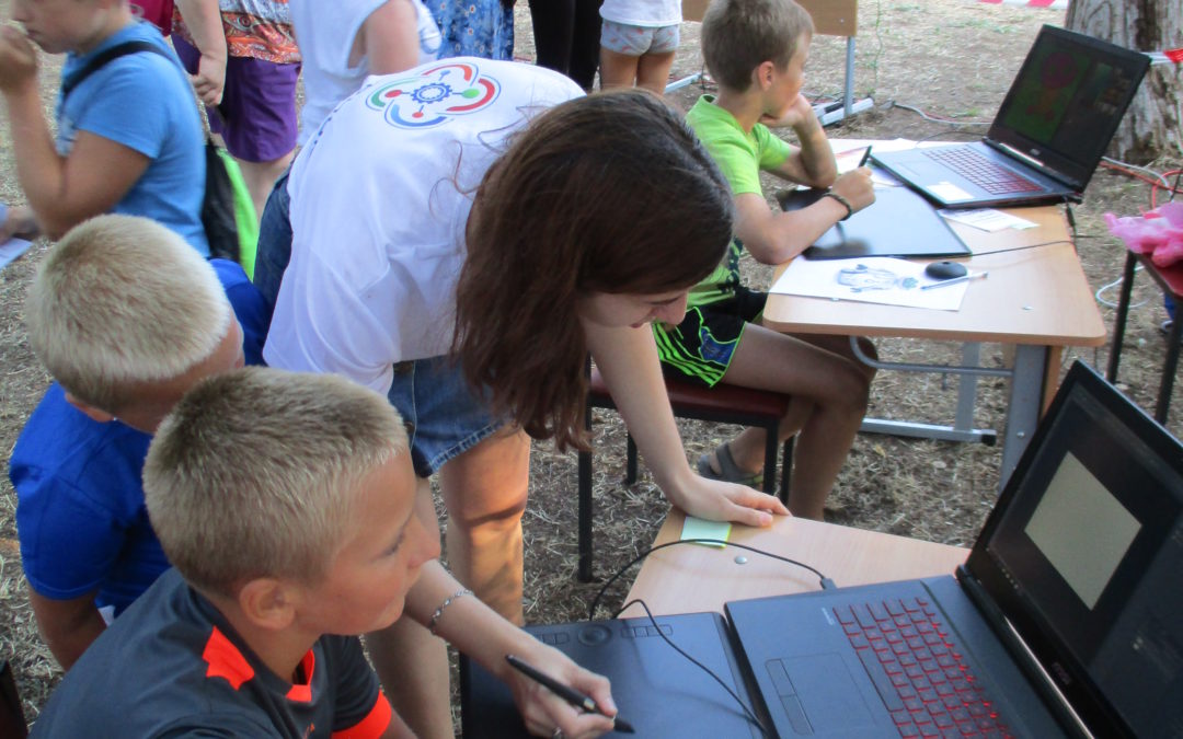 Детский технопарк «Кванториум» принял участие в Фестивале семьи и спорта в городе Евпатория
